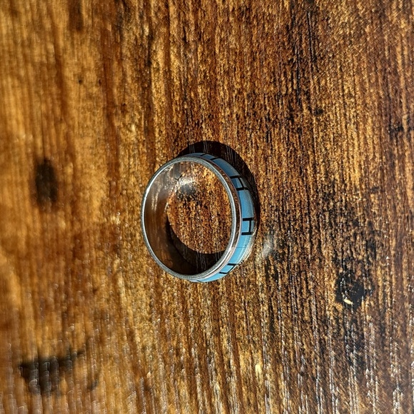 Blue Initial H Ring - Picture 3 of 3